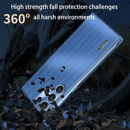 New Luxury PET Brushed Full Protect Case for Samsung Galaxy